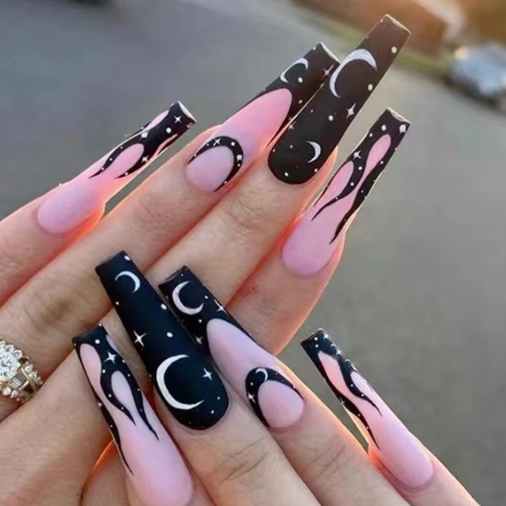 Dark Magic - Nail Junkie - full artificial nail set